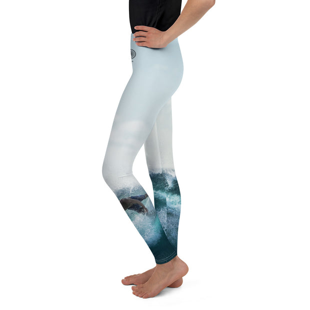 Huntington Beach Young Lady Leggings