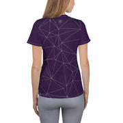LSB Athletic T-shirt in Deep Plum