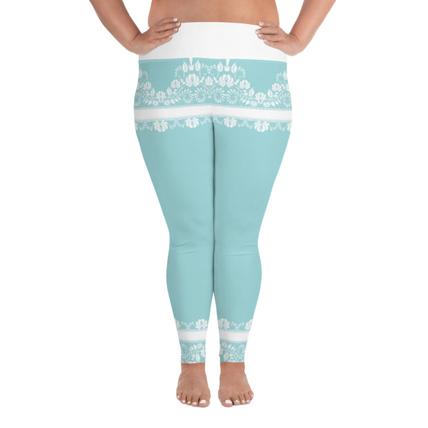 Wedding At Tiffany's Plus Size Leggings