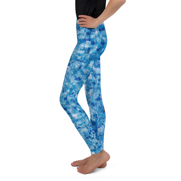 "Who Threw the Pineapple In the Pool?" Young Lady Leggings