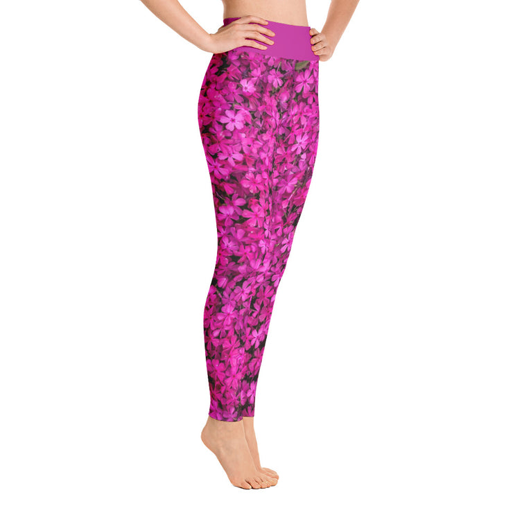 "Jane Fell in the Flower Garden...Again" Yoga Leggings