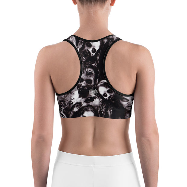 "Zombie Night" Fitness Bra