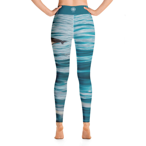 Dazzling Dolphins Yoga Leggings