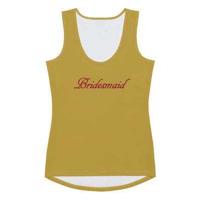 India Love Bridesmaid Fitness Tank Top