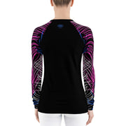 "Pretty As A Peacock" Land & Sea Fitness Top