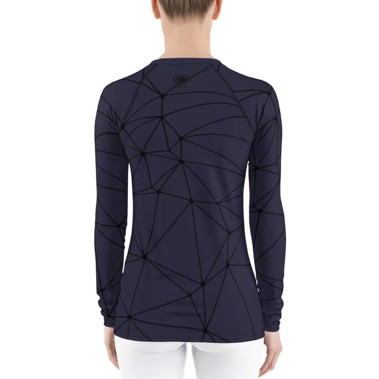 LSB Land & Sea Fitness Top in Evening Blue
