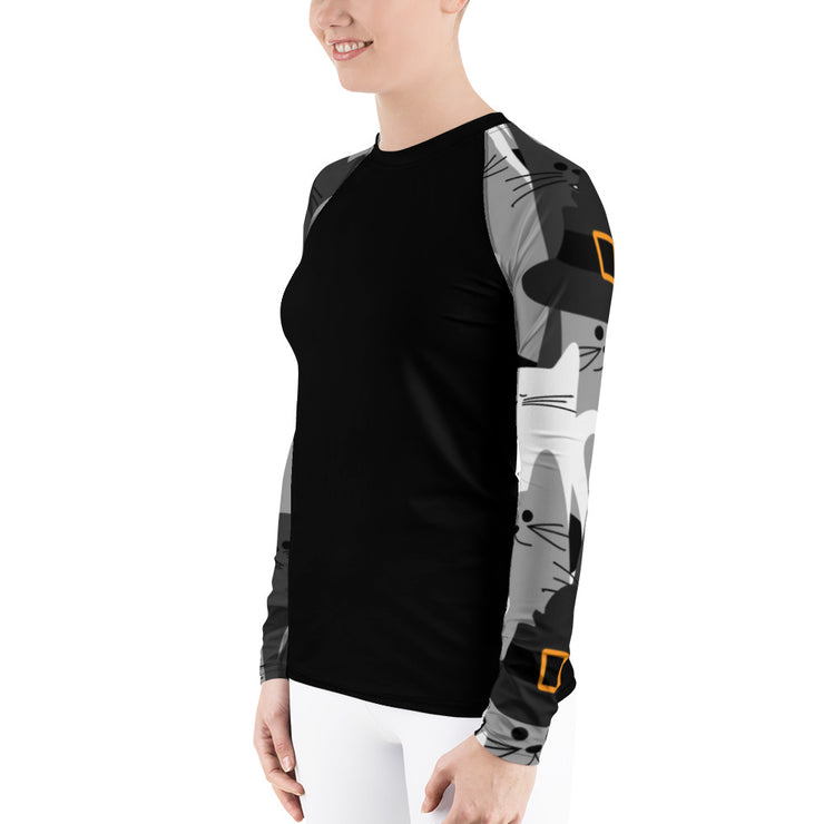 "Cat Lady" Land & Sea Fitness Top