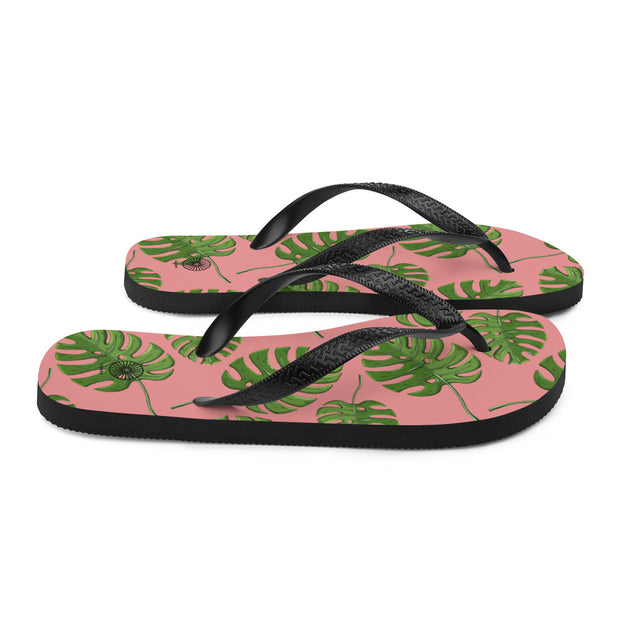 Pink Palms Hotel Flip-Flops
