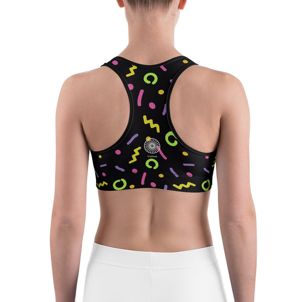 Girls Just Wanna Have Fun Sports Bra