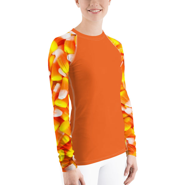 "I Love Candy Corn" Land & Sea Fitness Top