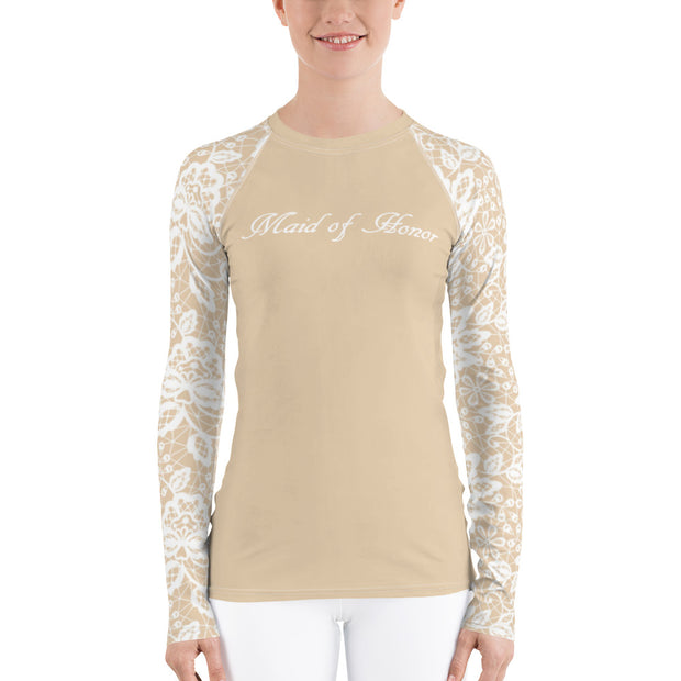 Love Lace Maid of Honor Fitness Top