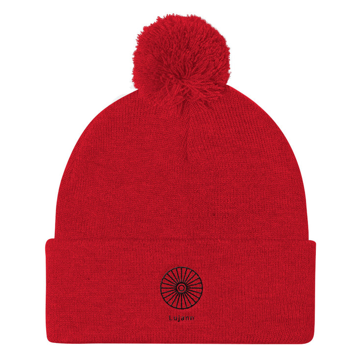 Lujann "Signature Classics" Pom-Pom Knit Hat