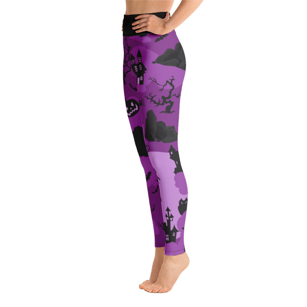 Activewear Athleisure Yoga Leggings similar to athleisure yoga leggings by Lululemon Athletica, Fabletics, Sweaty Betty, Under Armour, Nike, Nordstrom and Adidas for yoga, fitness, Pilates, workouts in moisture-wicking fabric, high fashion prints and bright colors for hiking, camping, surfing, running, swimming, snorkeling, and other outdoor activities as well as lounging, meditation, stretching and relaxing, all for the city girl