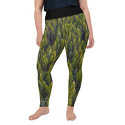 Athleisure Plus Size Leggings with great prints and colorful patterns like Athleisure leggings by Lululemon Athletica, Fabletics, Sweaty Betty, Under Armour, Nike and Adidas 