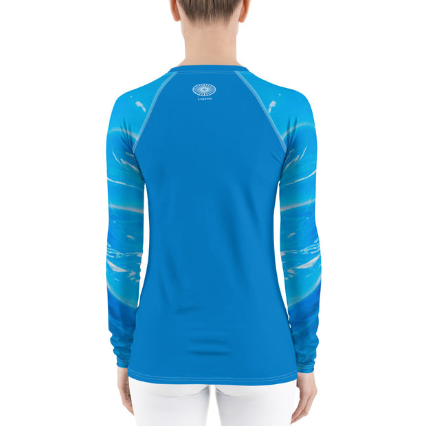 Citrus Blues Fitness Top