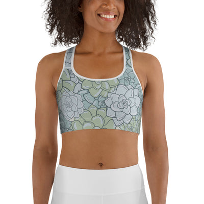 Palm Desert Bouquet Sports Bra