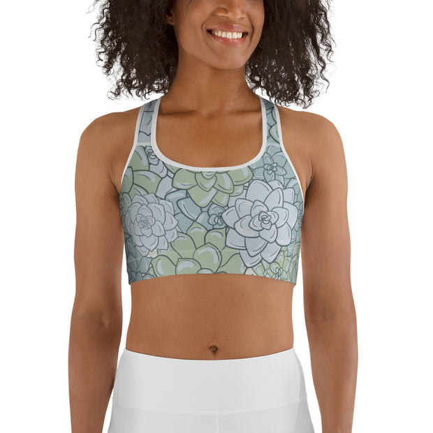 Palm Desert Bouquet Sports Bra
