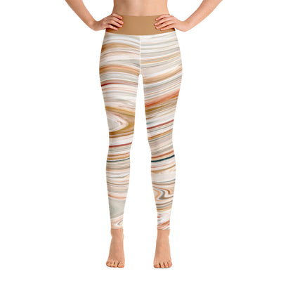 Activewear Athleisure Yoga Leggings similar to athleisure yoga leggings by Lululemon Athletica, Fabletics, Sweaty Betty, Under Armour, Nike, Nordstrom and Adidas for yoga, fitness, Pilates, workouts in moisture-wicking fabric, high fashion prints and bright colors for hiking, camping, surfing, running, swimming, snorkeling, and other outdoor activities as well as lounging, meditation, stretching and relaxing, all for the city girl