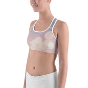 "Pink Skies" Unpadded Fitness Bra