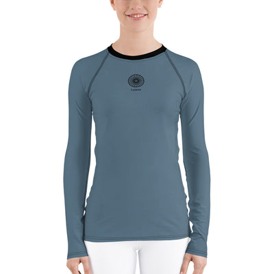 LSB Land & Sea Fitness Top in Blue Stone