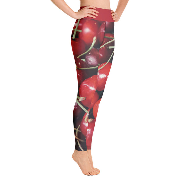 Cherry Bomb Yoga Leggings