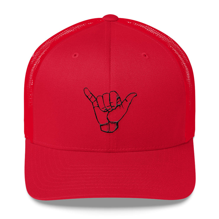 "Hang Loose" Retro Trucker Cap
