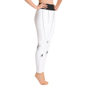 Activewear Athleisure Yoga Leggings similar to athleisure yoga leggings by Lululemon Athletica, Fabletics, Sweaty Betty, Under Armour, Nike, Nordstrom and Adidas for yoga, fitness, Pilates, workouts in moisture-wicking fabric, high fashion prints and bright colors for hiking, camping, surfing, running, swimming, snorkeling, and other outdoor activities as well as lounging, meditation, stretching and relaxing, all for the city girl