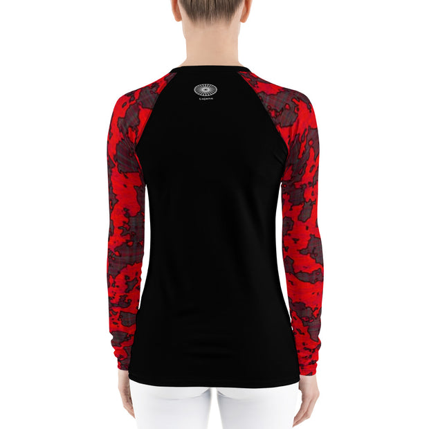 "Gypsy Heart" Land & Sea Fitness Top