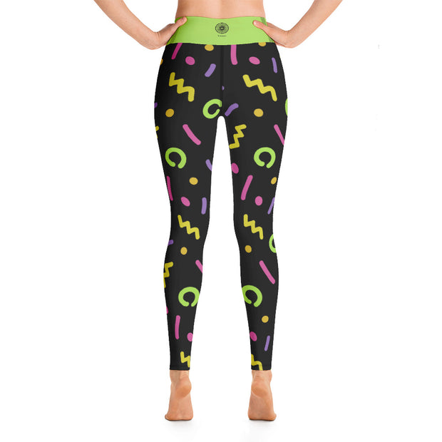 Girls Just Wanna Have Fun Yoga Leggings