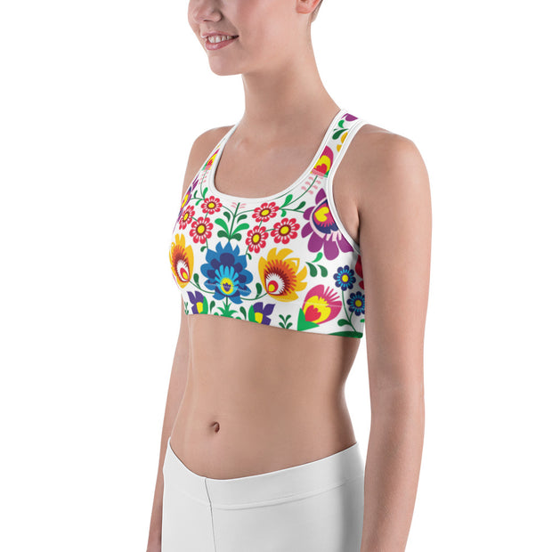 Kisses From Krakow Sports Bra