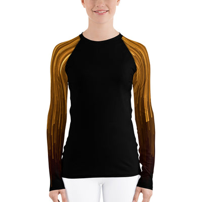 Gold Rain Fitness Top