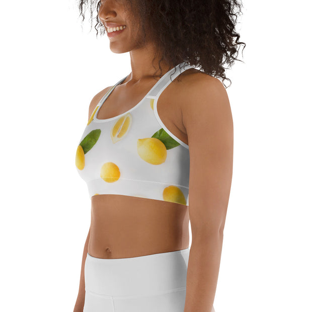 Lemonade Stand Sports Bra