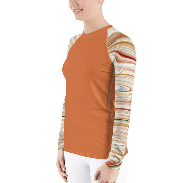 "Sahara Sands" Land & Sea Fitness Top