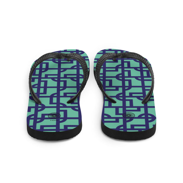 Snazzy Sinatra Flip-Flops
