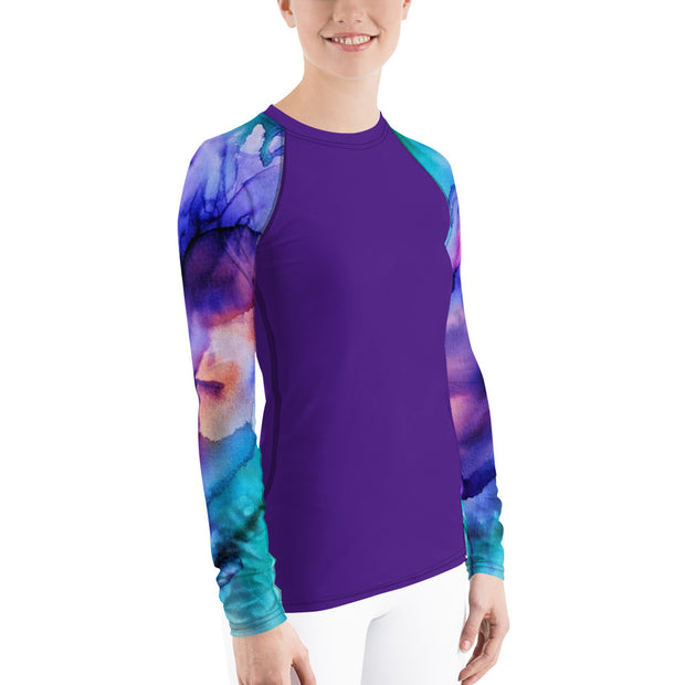 Bursting Canvas Fitness Top