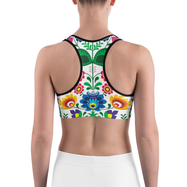 Kisses From Krakow Sports Bra
