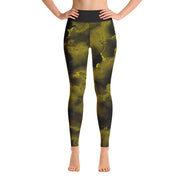 Activewear Athleisure Yoga Leggings similar to athleisure yoga leggings by Lululemon Athletica, Fabletics, Sweaty Betty, Under Armour, Nike, Nordstrom and Adidas for yoga, fitness, Pilates, workouts in moisture-wicking fabric, high fashion prints and bright colors for hiking, camping, surfing, running, swimming, snorkeling, and other outdoor activities as well as lounging, meditation, stretching and relaxing, all for the city girl