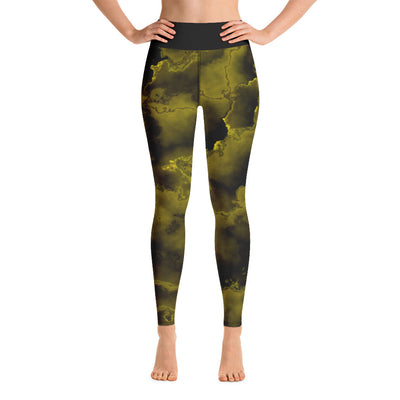 Activewear Athleisure Yoga Leggings similar to athleisure yoga leggings by Lululemon Athletica, Fabletics, Sweaty Betty, Under Armour, Nike, Nordstrom and Adidas for yoga, fitness, Pilates, workouts in moisture-wicking fabric, high fashion prints and bright colors for hiking, camping, surfing, running, swimming, snorkeling, and other outdoor activities as well as lounging, meditation, stretching and relaxing, all for the city girl