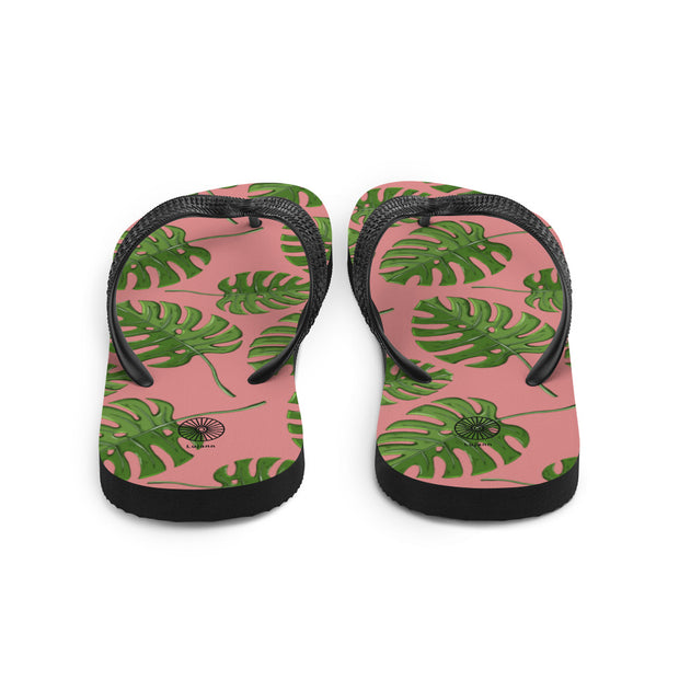 Pink Palms Hotel Flip-Flops