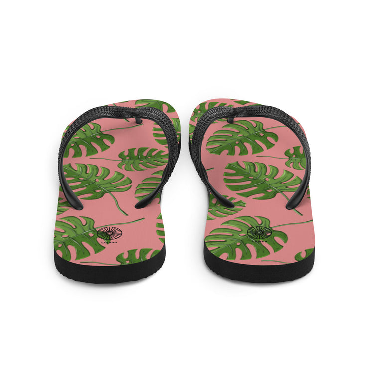 Pink Palms Hotel Flip-Flops