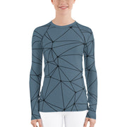 LSB Land & Sea Fitness Top in Blue Stone