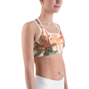 "California Dreamin'" Unpadded Fitness Bra