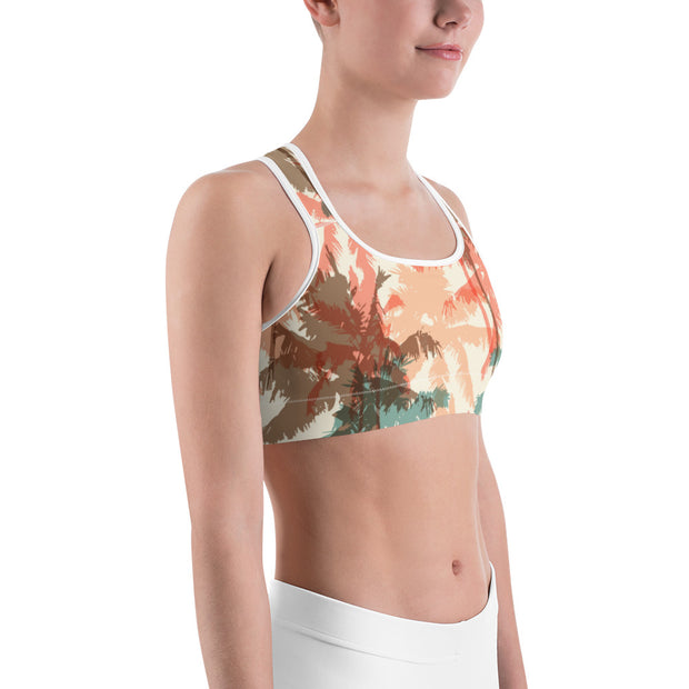 "California Dreamin'" Unpadded Fitness Bra