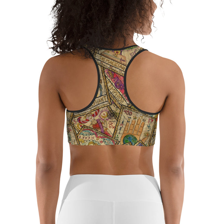 "Fortune Teller" Fitness Bra