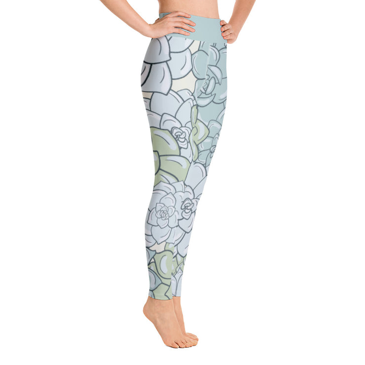 Palm Desert Bouquet Yoga Leggings