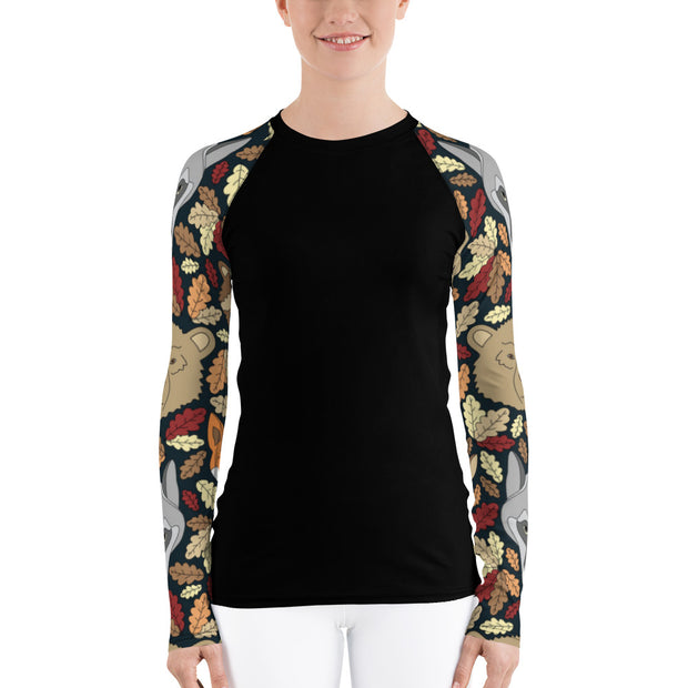 "Wilderness Friends" Fitness Top