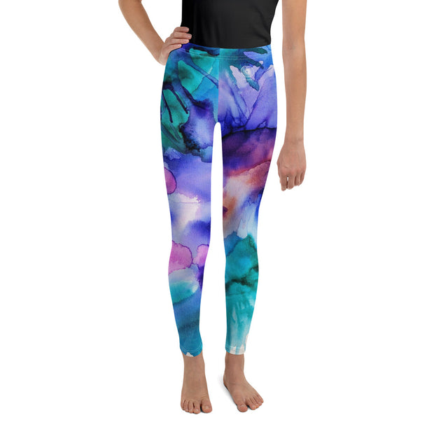 Bursting Canvas Young Lady Leggings