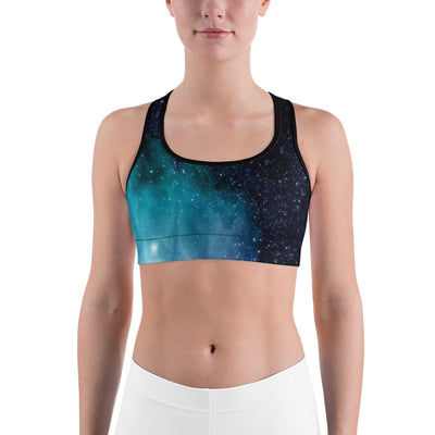 Ocean Skies Sports Bra