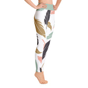 Flirty Feathers Yoga Leggings
