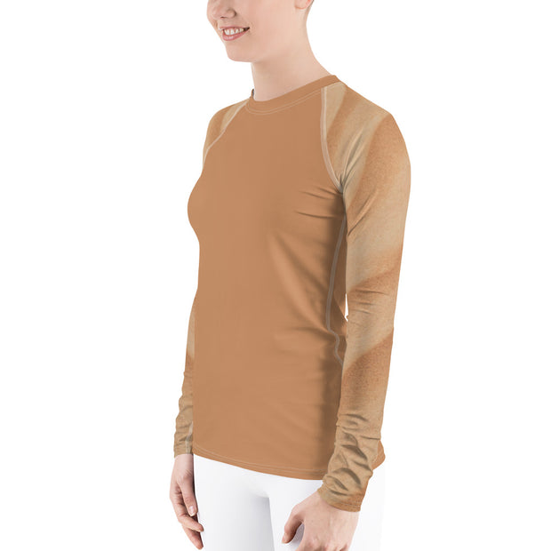 "Sands of Time" Land & Sea Fitness Top